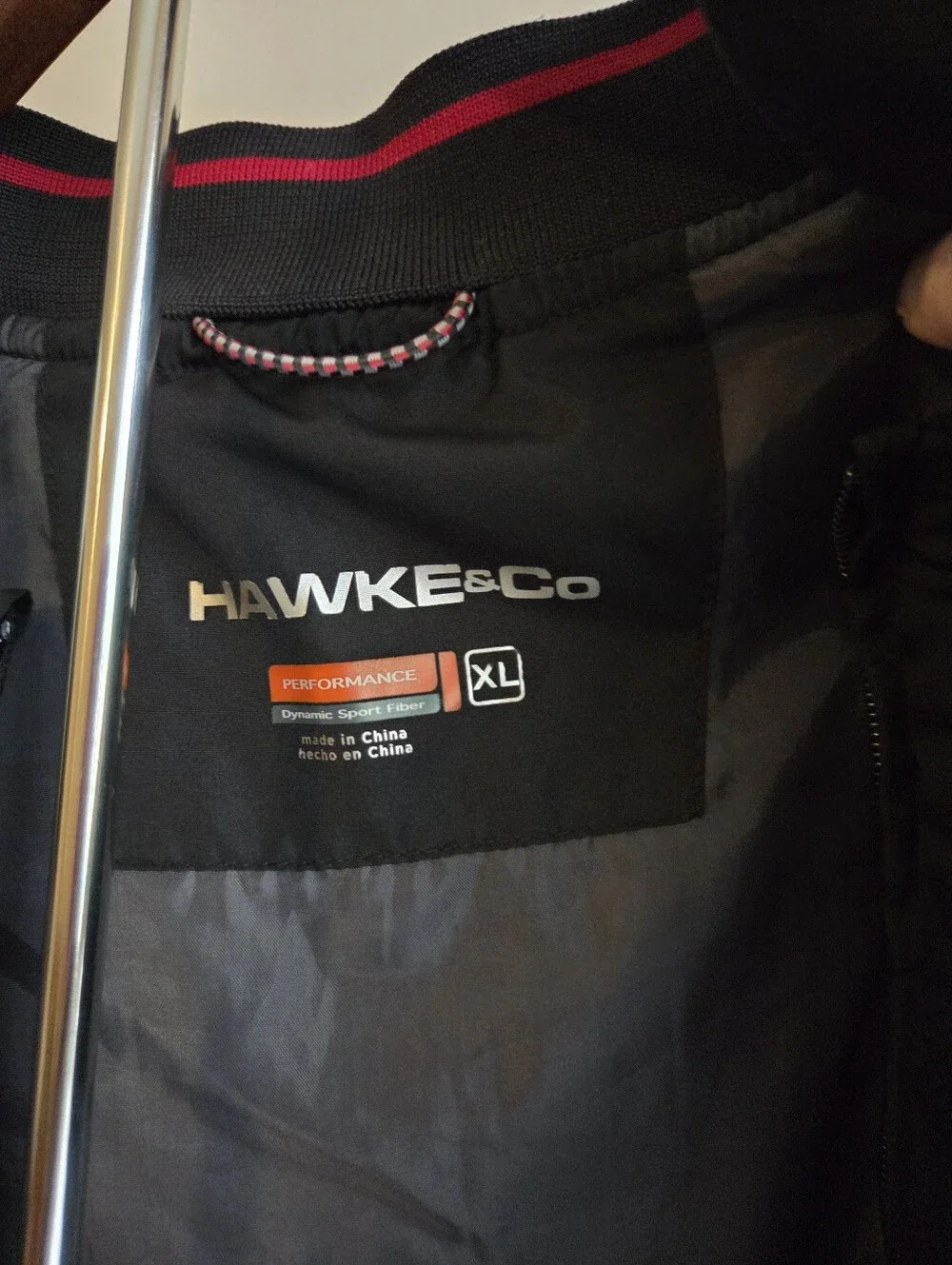 Hawke & Co Men’s Black Diamond-Quilted Vest
